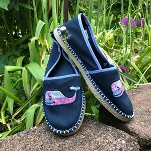 Vineyard Vines Sperry Skysail Espadrille Navy Blue